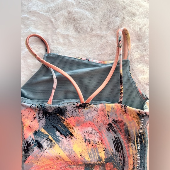 Athleta Girl X Simone Biles Long Line Sports Bra Size XS/6 - Picture 5 of 7
